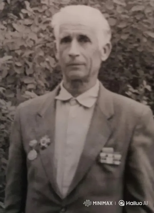 Veteran Showcases Medals in Serene Landscape – AI Generated Video | Hailuo AI