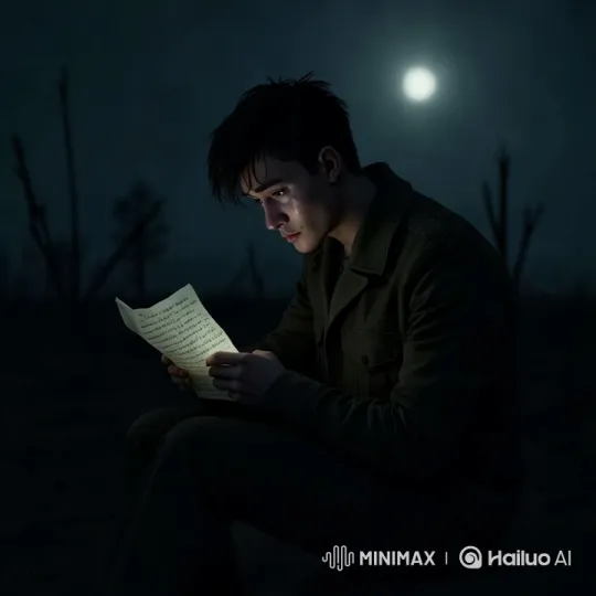 Soldier Finds Solace in His Mother's Letter – AI Generated Video | Hailuo AI