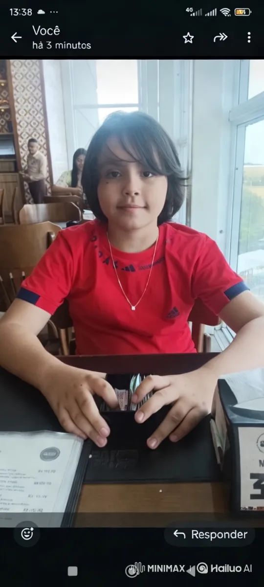 Boy in Restaurant Enters Virtual Gaming World – AI Generated Video | Hailuo AI