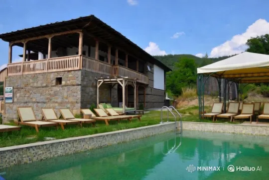 Lavish Balkan Guesthouse: Serene Luxury in 4K Cinematic Slow-Motion – AI Generated Video | Hailuo AI