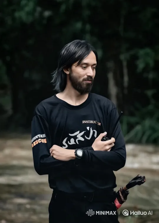 Mountain Rescue Instructor Showcases Professionalism – AI Generated Video | Hailuo AI