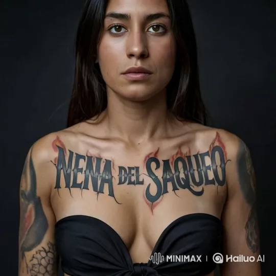 Dynamic Tattoo Flames Animation Captures Attention – AI Generated Video | Hailuo AI