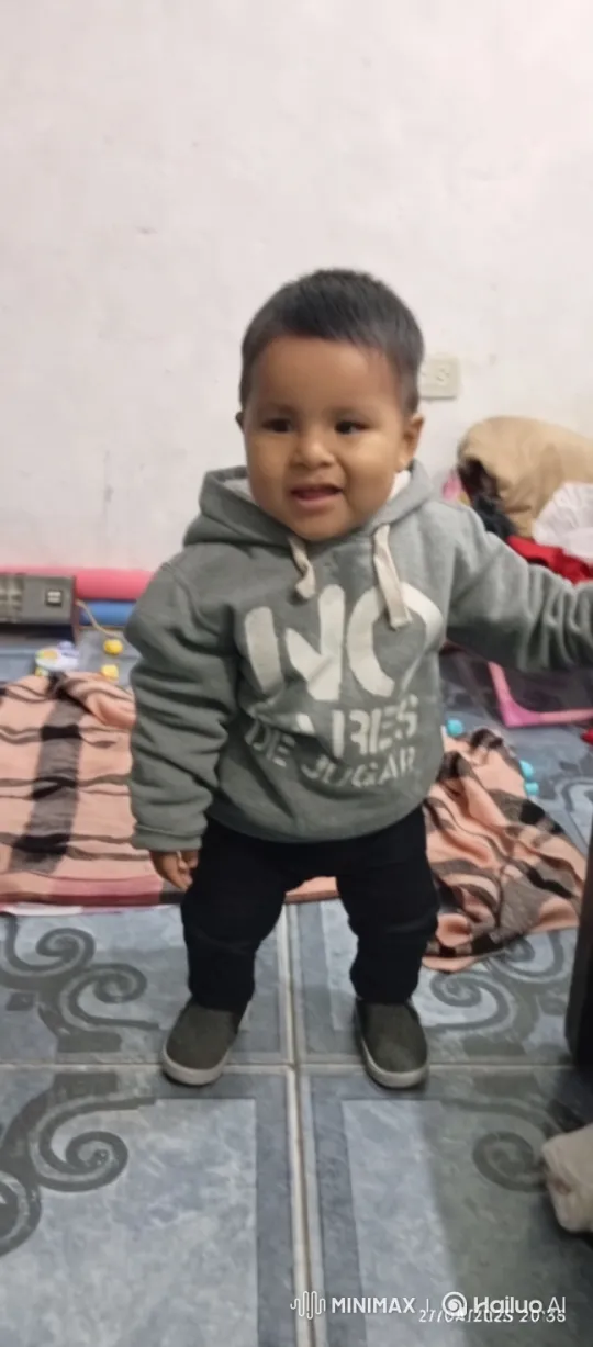 Baby Dancing Joyfully in Patterned Room – AI Generated Video | Hailuo AI