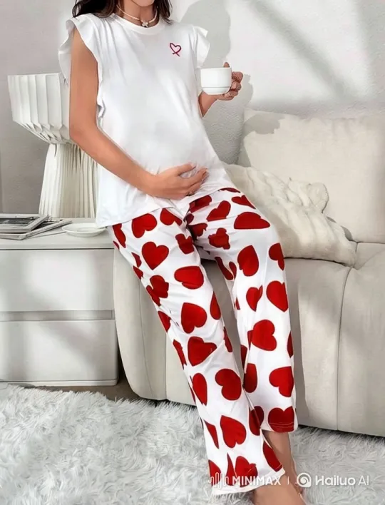 Pregnant Woman Enjoying Coffee in Cozy Setting – AI Generated Video | Hailuo AI