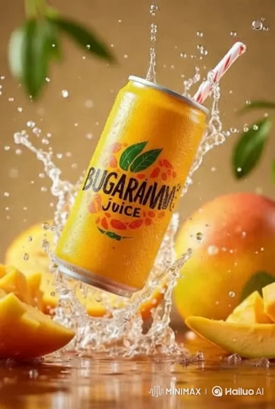 Vibrant Bugaranu Juice Commercial with Cinematic Appeal – AI Generated Video | Hailuo AI