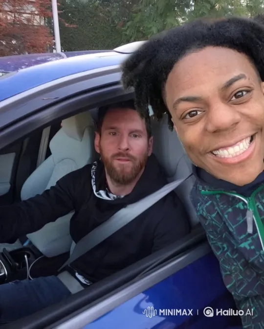 Musical Bond in a Blue Car: A Serene Jam Session – AI Generated Video | Hailuo AI