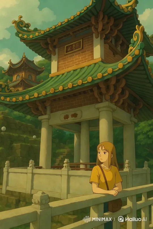 Traditional Pagoda: Aesthetic Harmony of Architecture and Nature – AI Generated Video | Hailuo AI