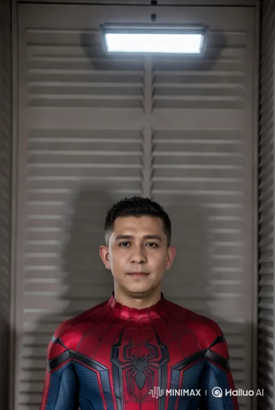 Spiderman Strides with Purpose in Heroic Aesthetic Scene – AI Generated Video | Hailuo AI