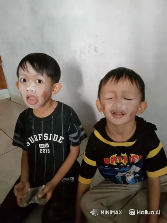 Boys' Energetic Kung Fu Play in Simple Setting – AI Generated Video | Hailuo AI