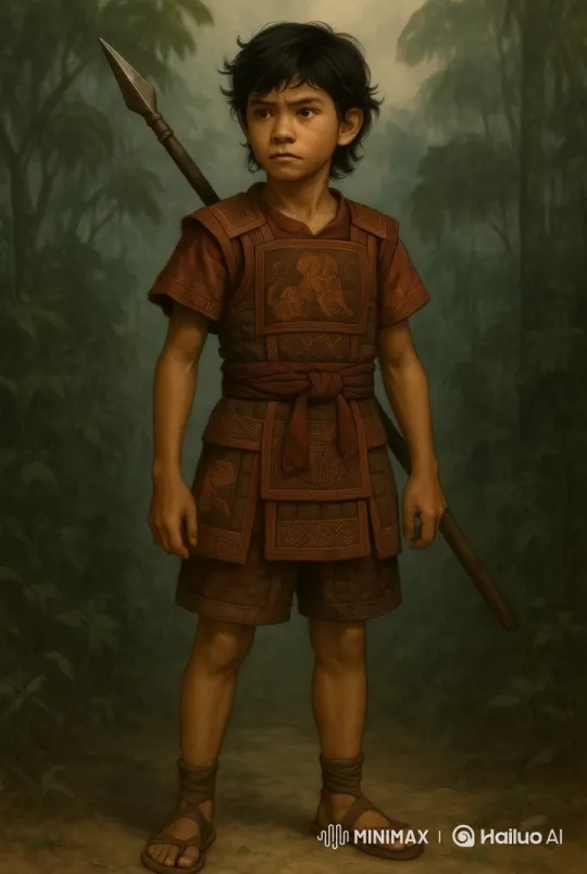 10-Year-Old Warrior Apprentice Arya's Jungle Quest – AI Generated Video | Hailuo AI
