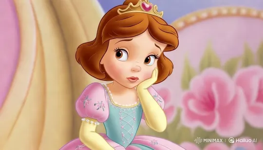 Curious Princess in Whimsical Garden Ponders Secret Door – AI Generated Video | Hailuo AI
