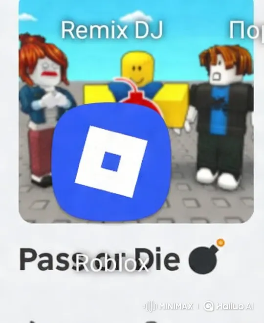 Roblox Characters Interact in a Vibrant Virtual World – AI Generated Video | Hailuo AI