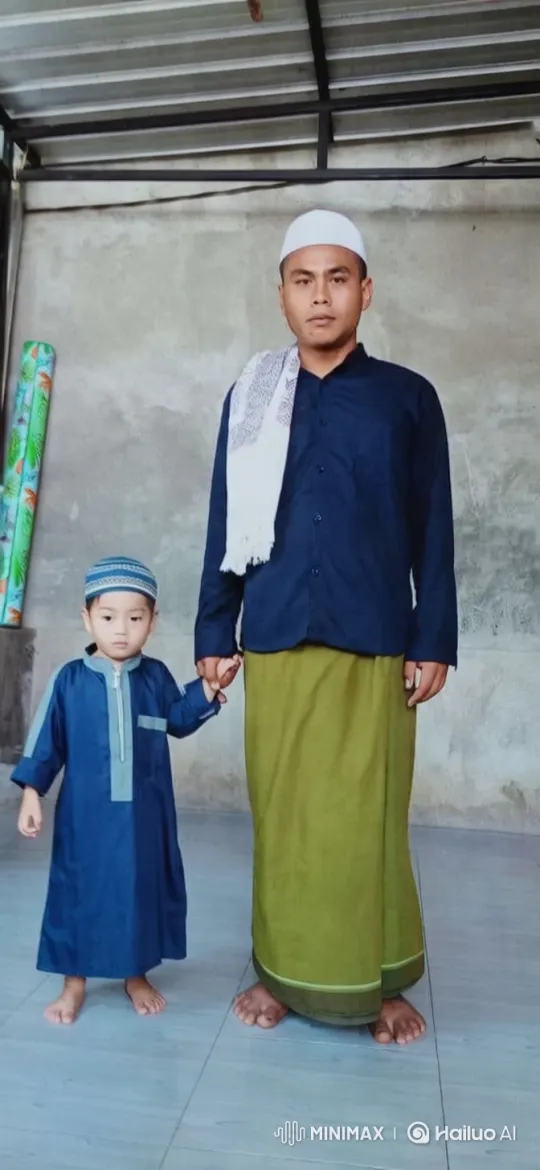 Father and Child Practicing Wing Chun Kung Fu – AI Generated Video | Hailuo AI