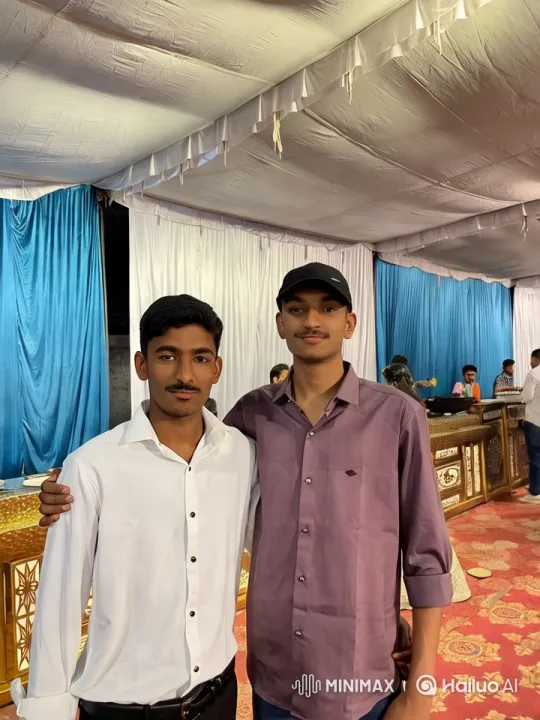 Festive Celebration: Two Men Share a Tender Kiss – AI Generated Video | Hailuo AI
