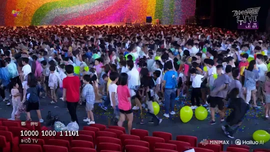 Grand Concert Crowd Timelapse in Vibrant Auditorium – AI Generated Video | Hailuo AI