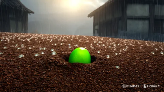 Seed's Journey: From Misty Ground to Majestic Tree – AI Generated Video | Hailuo AI