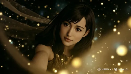 Magical Ethereal Dance with Shimmering Lights – AI Generated Video | Hailuo AI