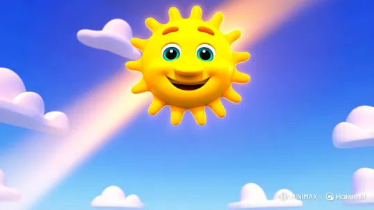 Sunrise Over Tranquil Meadow with Animated Butterfly – AI Generated Video | Hailuo AI