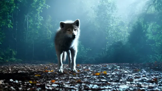 Cub Wolf Transforms into a Skeletal Demon Werewolf – AI Generated Video | Hailuo AI