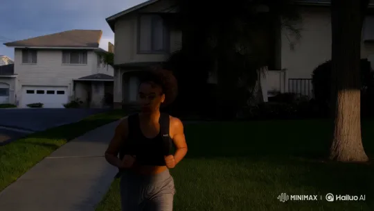 Areeya's Stealthy Morning Routine in Suburban Quiet – AI Generated Video | Hailuo AI