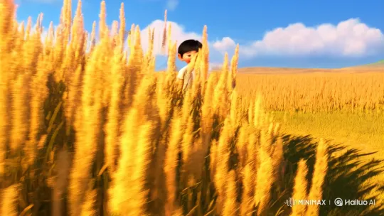 Boy Explores Enchanting Field, Embracing Freedom – AI Generated Video | Hailuo AI