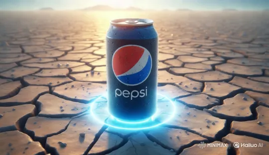 Pepsi Can Burst and Logo Reveal in Ultra-Slow Motion – AI Generated Video | Hailuo AI