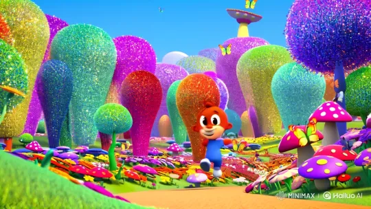 Doodle Dan's Rainbow Flower Hunt Adventure – AI Generated Video | Hailuo AI
