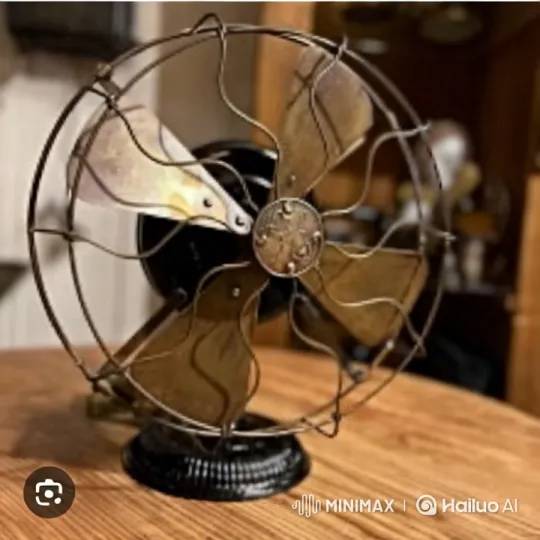 Antique Fan Transformation and Catastrophic Breakdown – AI Generated Video | Hailuo AI