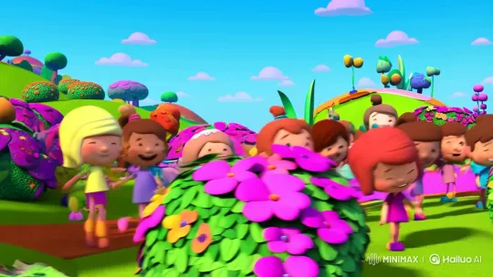 Joyous Celebration in a Cartoon Kingdom – AI Generated Video | Hailuo AI
