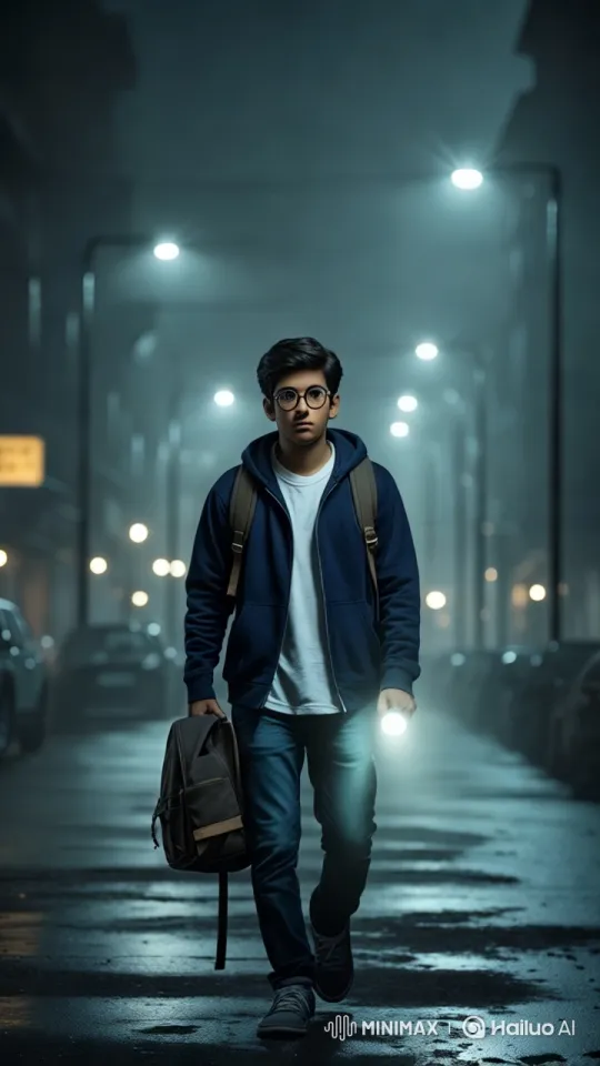 Misty City Walk: Cinematic Suspense of Nehal's Journey – AI Generated Video | Hailuo AI