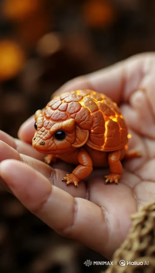 Magical Creature in Human Hand: A Cinematic Short – AI Generated Video | Hailuo AI