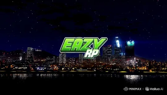 Eazy RP: Nighttime Cityscape Exploration – AI Generated Video | Hailuo AI
