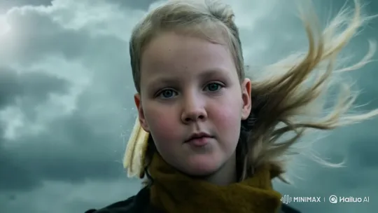 Girl and Creature Pilot Steampunk Aircraft Over Clouds – AI Generated Video | Hailuo AI