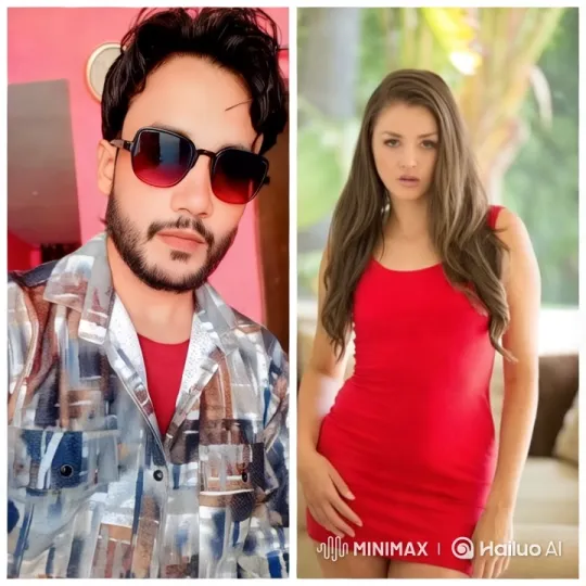 Couple's Intimate Synchronized Kiss with Artistic Style – AI Generated Video | Hailuo AI