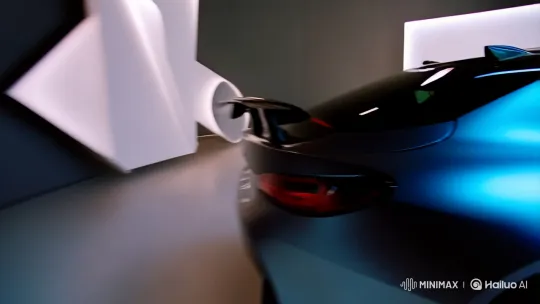 Dramatic Showcase of a Sport BMW's Design and Engineering – AI Generated Video | Hailuo AI
