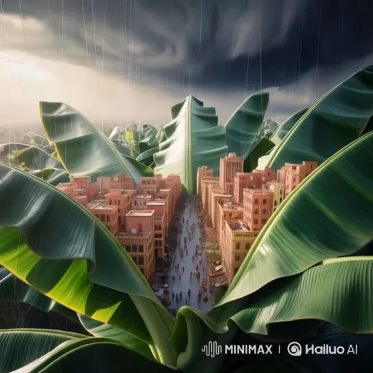 Storm Ravages City, Citizens Unite to Rebuild – AI Generated Video | Hailuo AI