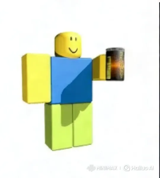 Vibrant Character Showcases Playful Design in Minimalist Scene – AI Generated Video | Hailuo AI