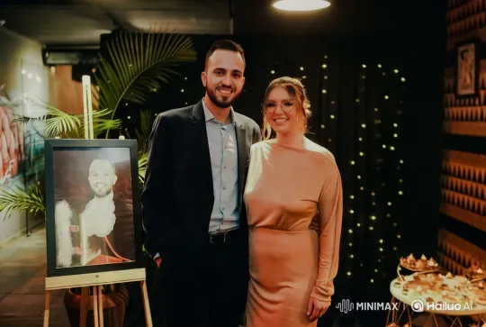 Couple Prepares for Elegant Event by Artwork – AI Generated Video | Hailuo AI