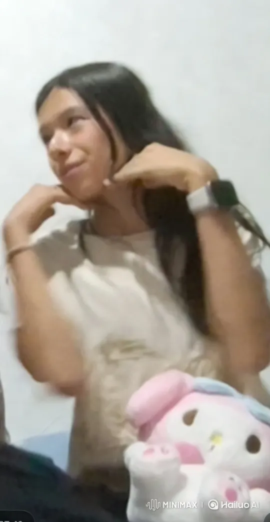 Young Woman Blows Kiss with Graceful Gestures – AI Generated Video | Hailuo AI