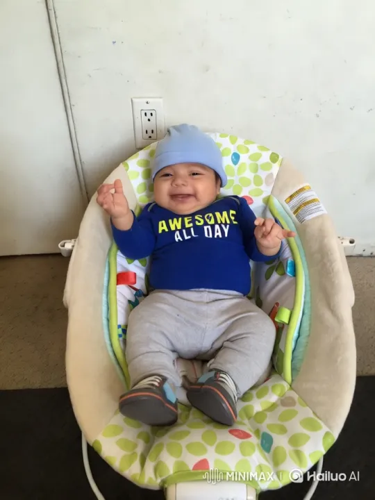 Baby in 'Awesome All Day' Shirt Performs Kung Fu Dance – AI Generated Video | Hailuo AI