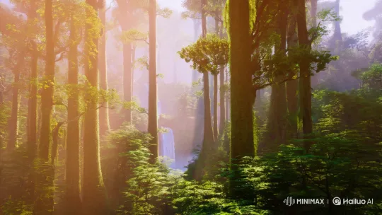 Enchanted Forest: A Journey into Nature's Embrace – AI Generated Video | Hailuo AI
