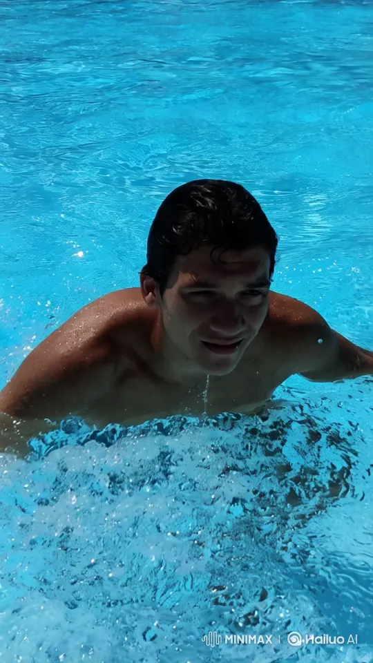 Tranquil Swim: A Study in Motion and Serenity – AI Generated Video | Hailuo AI