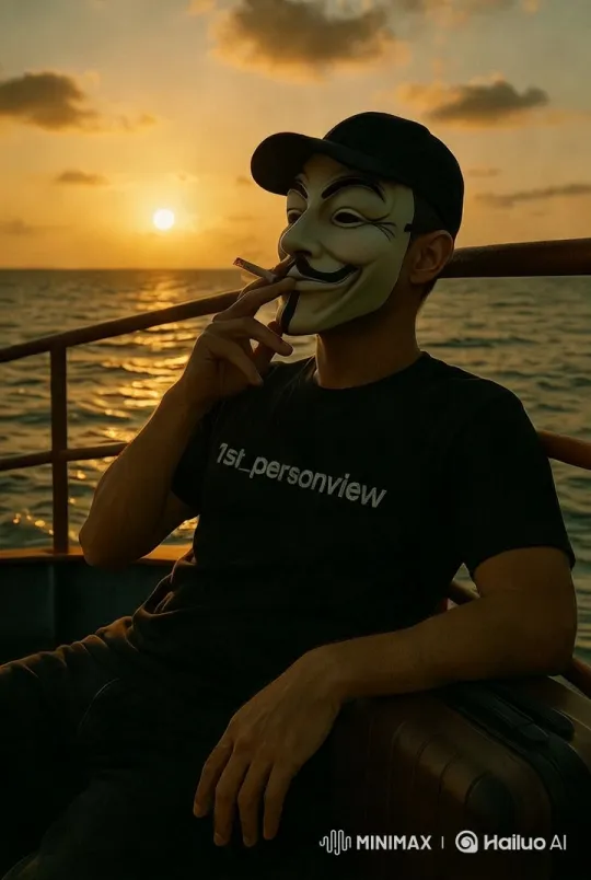 Evening Serenity: Man, Sunset, and Drifting Boat – AI Generated Video | Hailuo AI