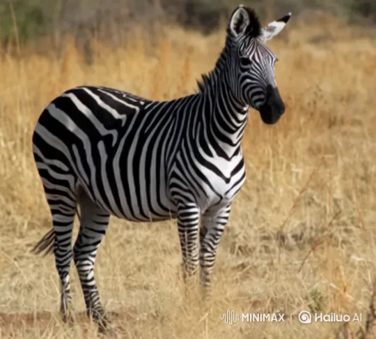 Zebra and Rider in Harmonious Savannah Journey – AI Generated Video | Hailuo AI