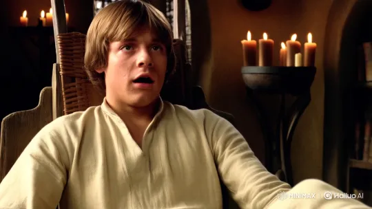 Luke Skywalker's Ticklish Encounter in Rustic Setting – AI Generated Video | Hailuo AI