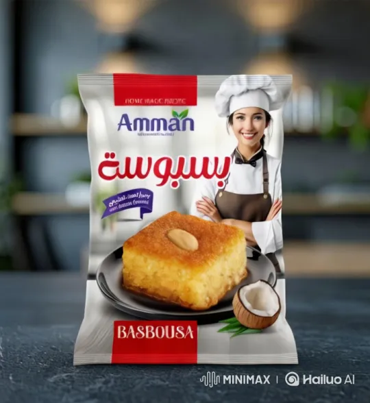 Giant Basbousa Baking with Pixar-Inspired Creativity – AI Generated Video | Hailuo AI