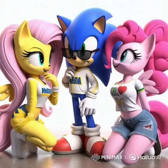 Animated Characters Engage in Intimate Kiss – AI Generated Video | Hailuo AI