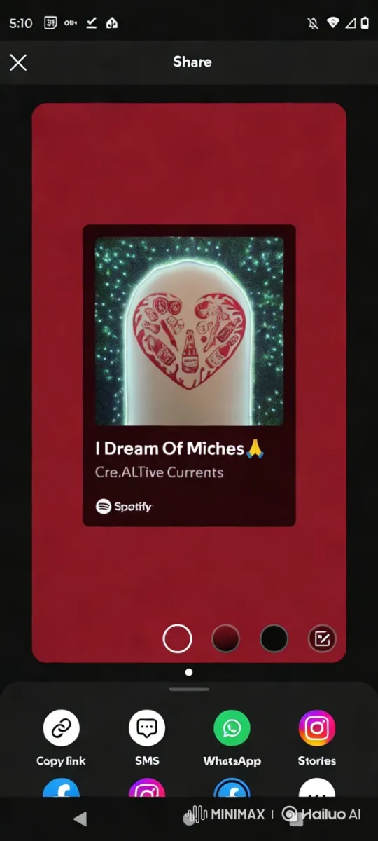 Dynamic Heart Symbol Sequence with Text Reveal – AI Generated Video | Hailuo AI