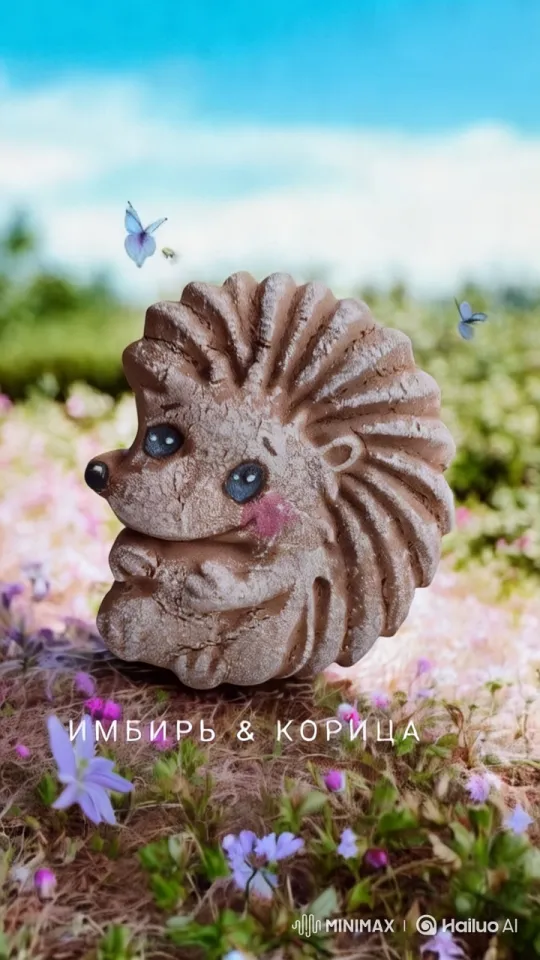 Enchanted Hedgehog in a Colorful Meadow – AI Generated Video | Hailuo AI