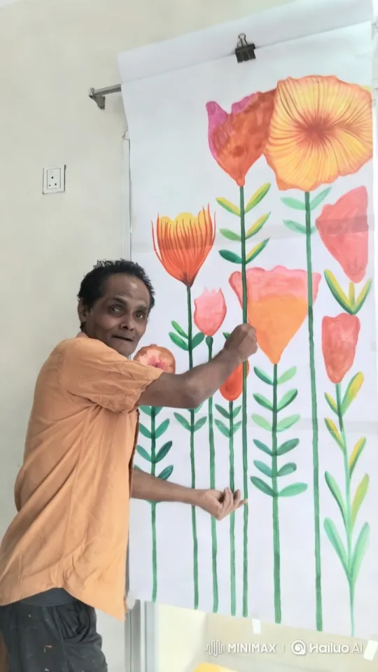 Vibrant Garden: Picking Flowers with Care – AI Generated Video | Hailuo AI